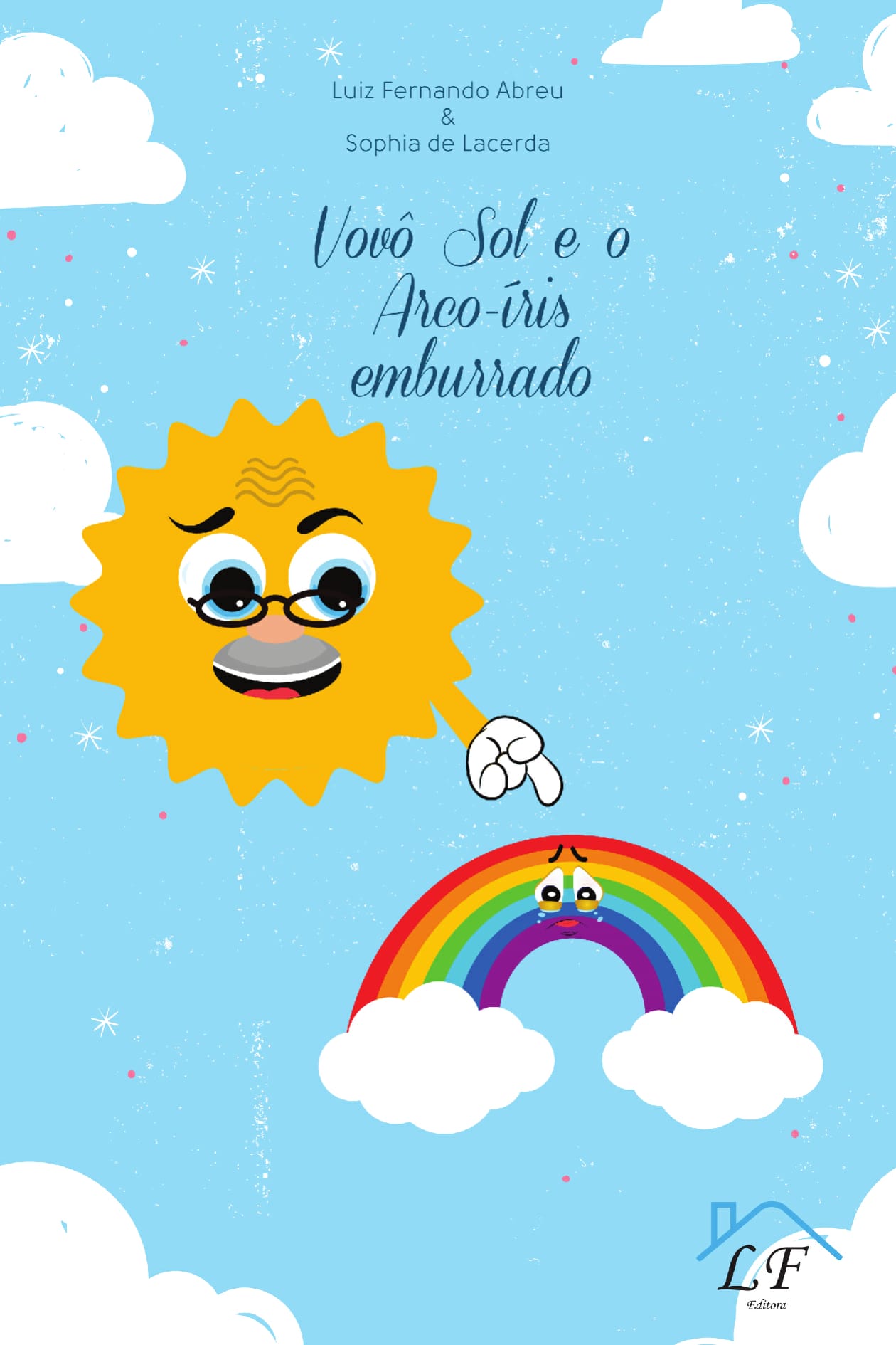 Capa do livro Vovô Sol e o Arco-íris Emburrado