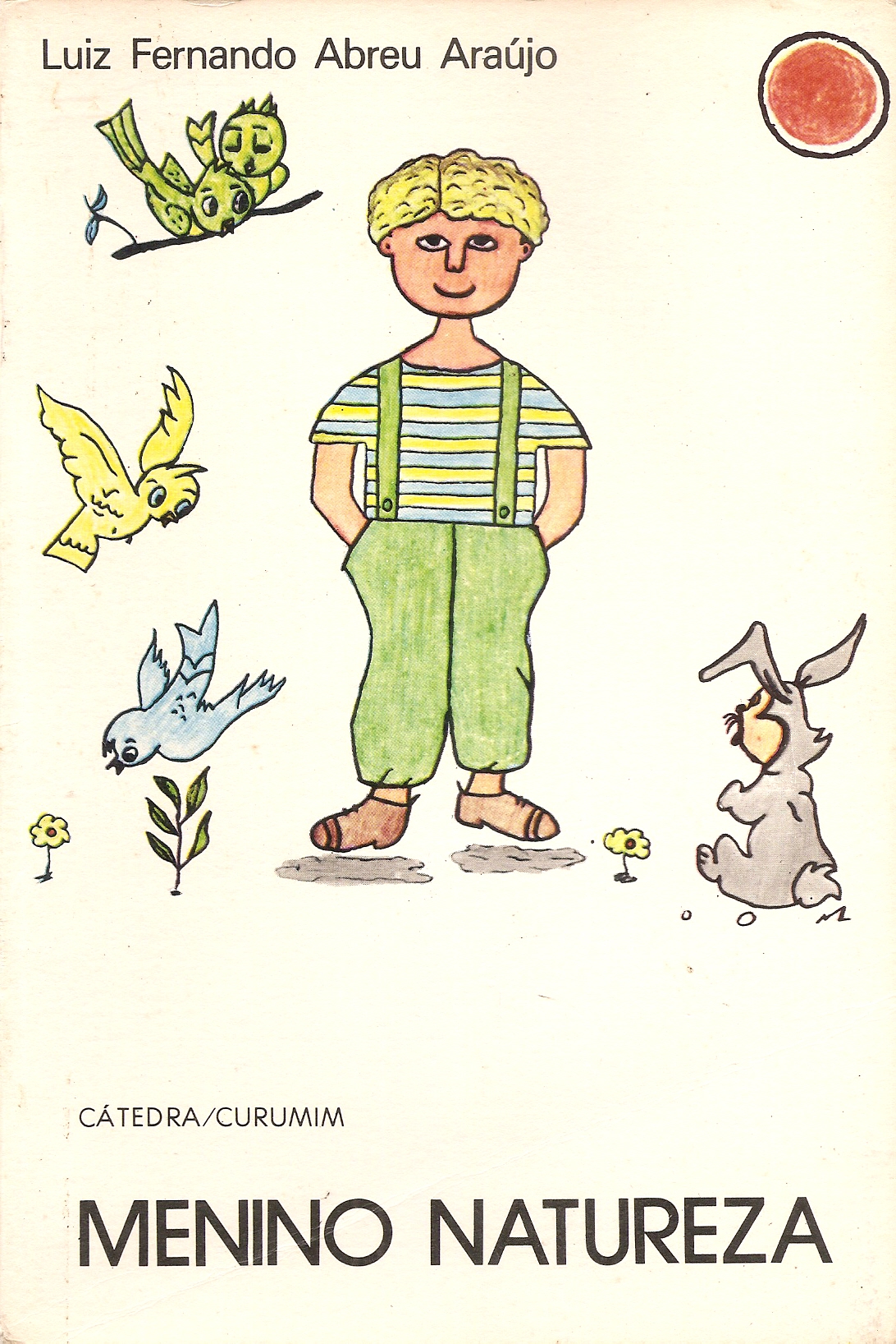 Capa do livro Menino Natureza