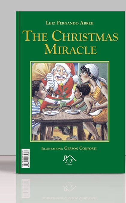 Capa do livro O Milagre de Natal (Inglês)