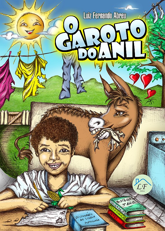 Capa do livro O Garoto do Anil