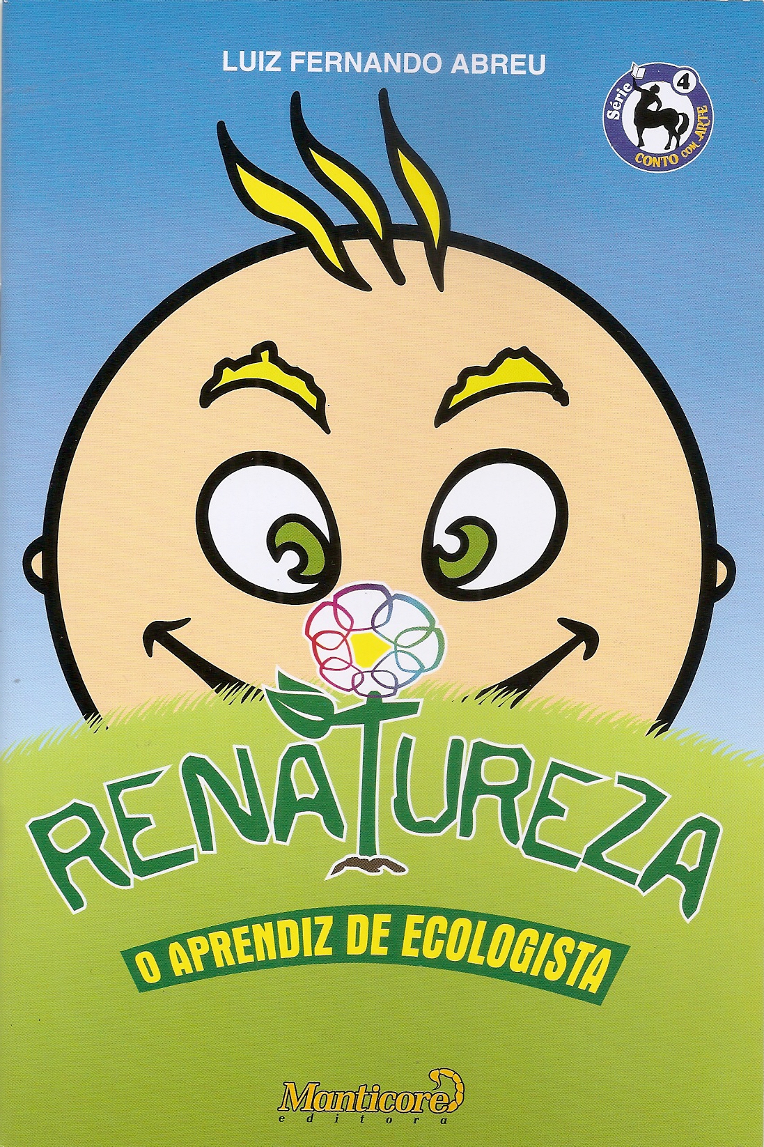 Capa do livro Renatureza, o Aprendiz de Ecologista